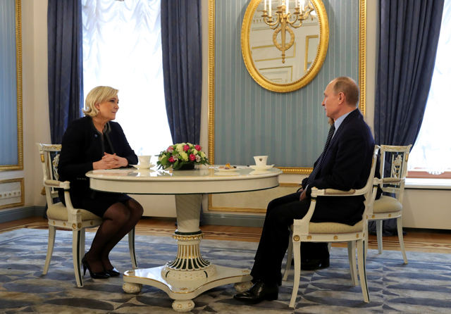 Il peso di Putin e Trump sulle elezioni francesi