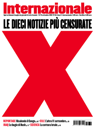 Le dieci notizie più censurate