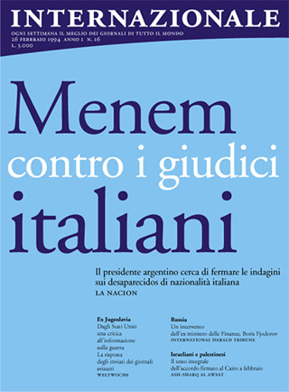 Menem contro i giudici italiani