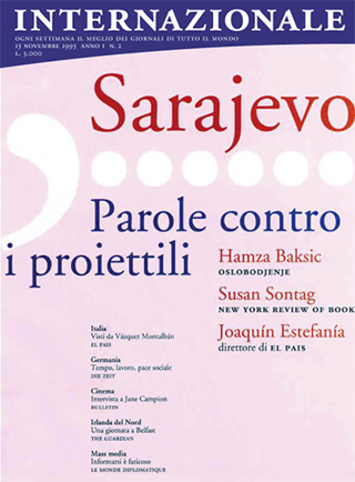 Sarajevo. Parole contro i proiettili