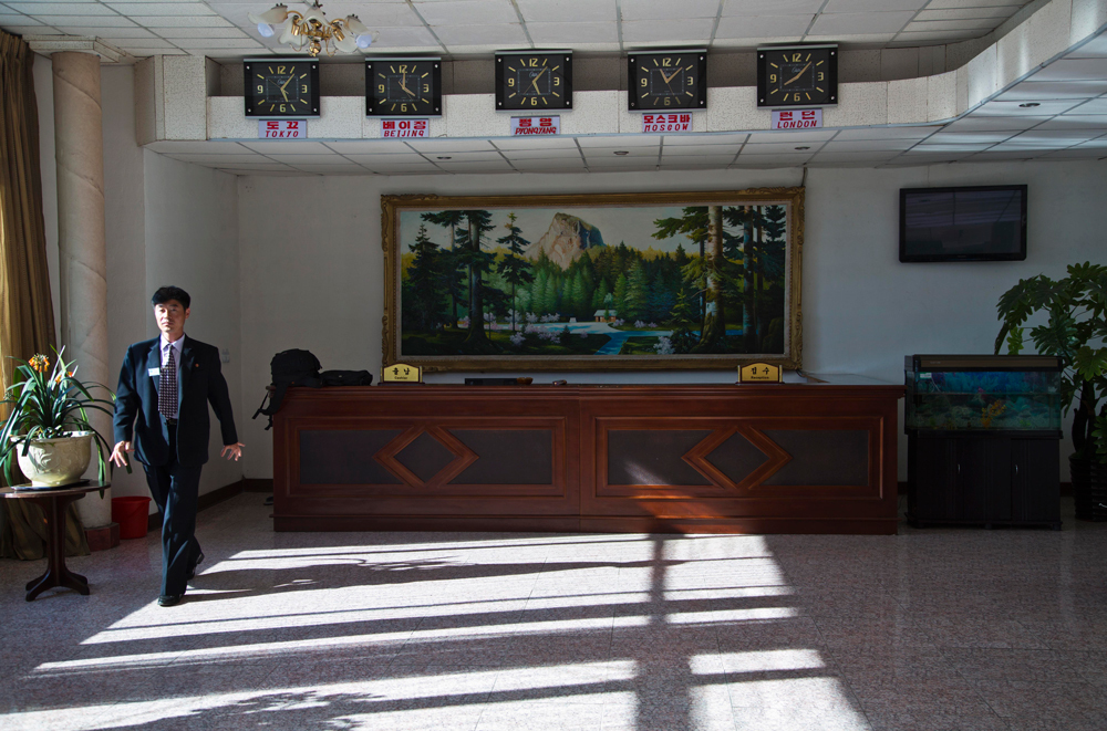 Un albergo per stranieri a Chongjin, il 19 giugno. - (David Guttenfelder, Ap/Ansa)