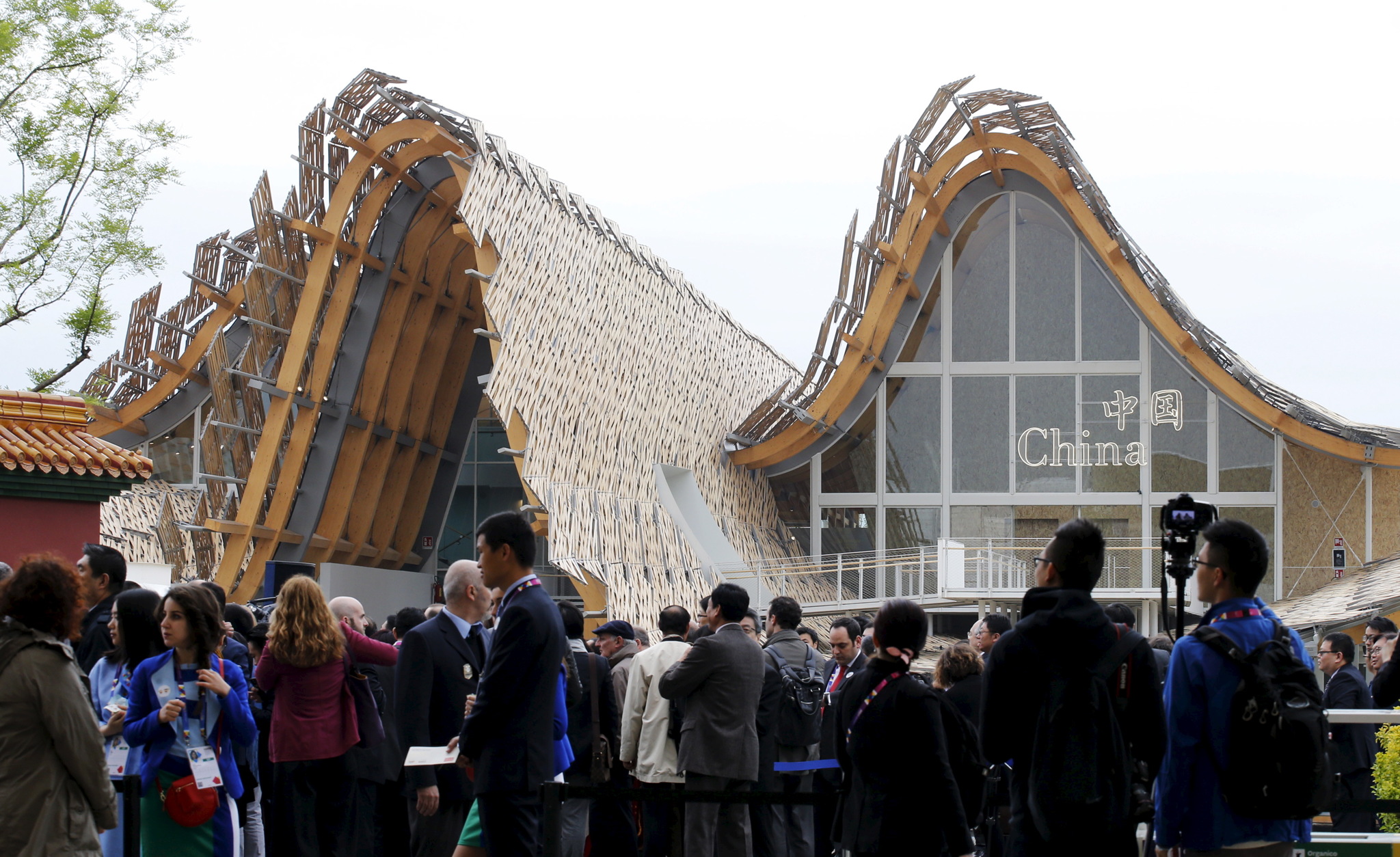 Il padiglione cinese. - (Alessandro Garofalo, Reuters/Contrasto)