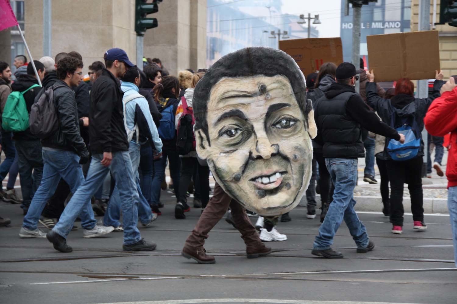 La manifestazione No Expo a Milano, 1 maggio 2015 - (Valeria Quadri, Internazionale)