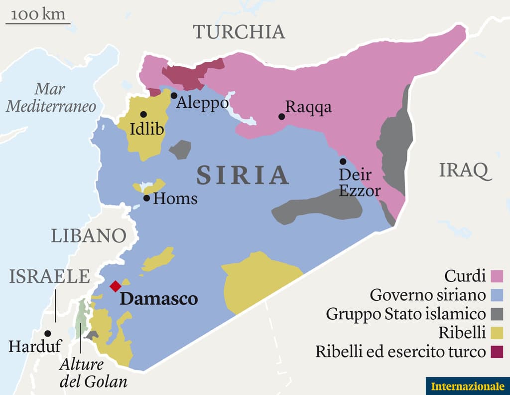 Il luogo in cui è stato abbattuto l’aereo israeliano - 