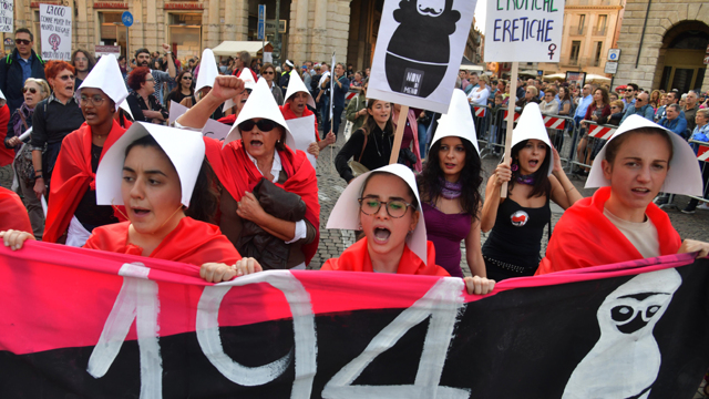 The offensive of the far-right against abortion starts in Verona