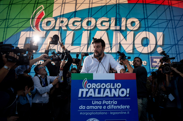 Matteo Salvini attacca Virginia Raggi e punta su Roma