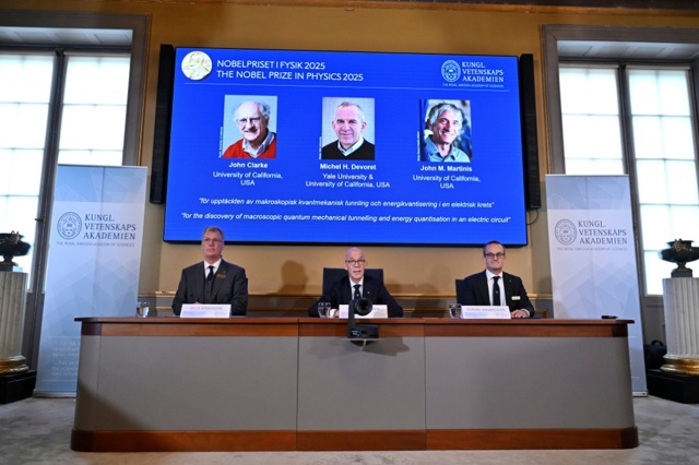 Il Nobel per la fisica assegnato a John Clarke, John M. Martinis e Michel H. Devoret