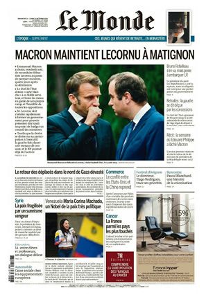 Lecornu è tornato