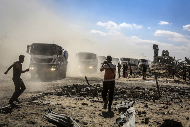 La pagina nera degli aiuti umanitari nella Striscia di Gaza