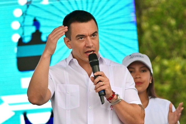 Il presidente ecuadoriano Daniel Noboa denuncia un tentativo di avvelenamento Il presidente ecuadoriano Daniel Noboa denuncia un tentativo di avvelenamento