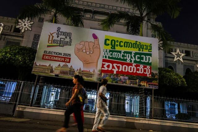 Myanmar votes in second phase of military run election Myanmar votes in second phase of military run election