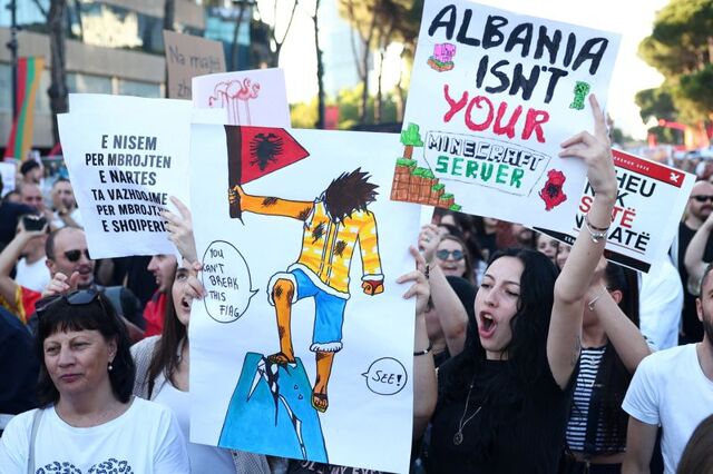 AP: Rama defends the Kushner-linked coast project as protesters keep pressure on Tirana