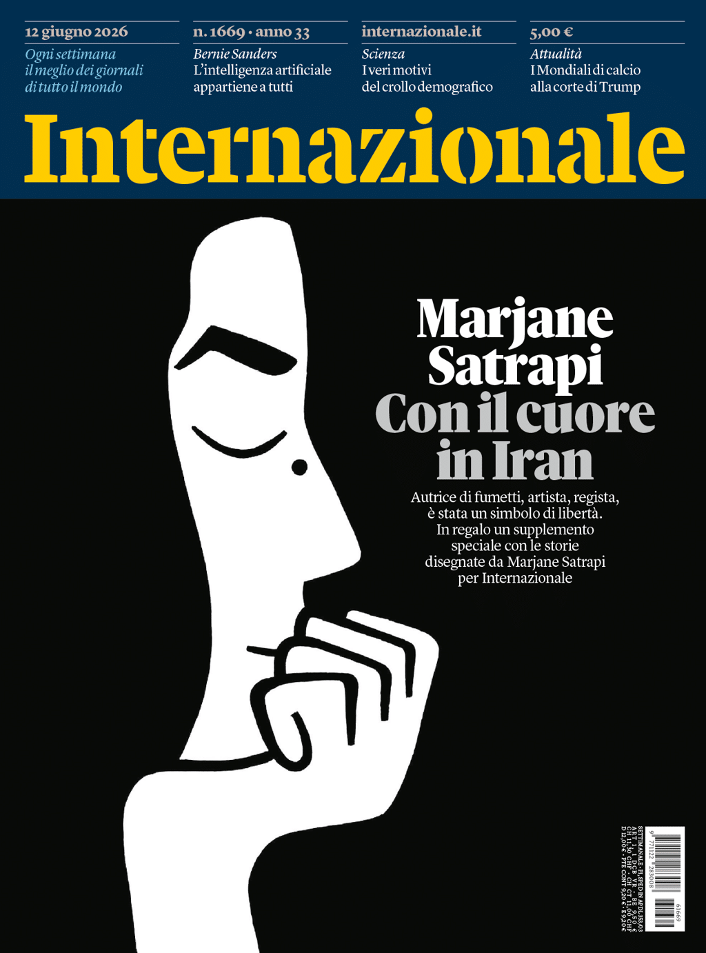 Immagine di copertina del settimanale