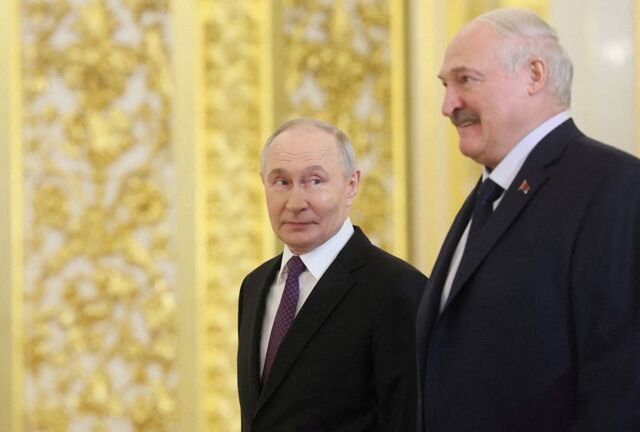 Putin, Lukashenko hold talks on Friday at tense point in Ukraine war