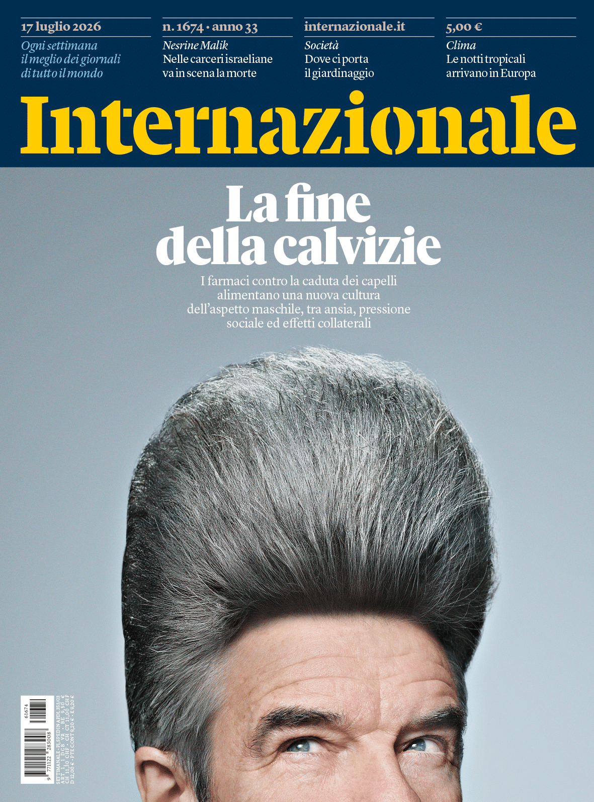 Immagine di copertina del settimanale