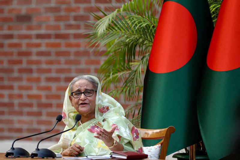 Bangladesh warns media against airing Hasina’s planned address from India