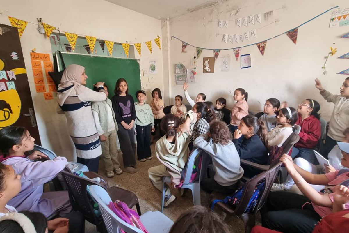 in una classe di gaza da Internazionale.it in una classe di gaza