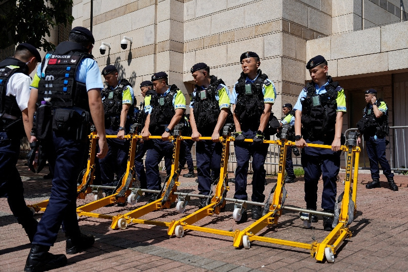 Hong Kong court jails two Tiananmen vigil group leaders for 7 years