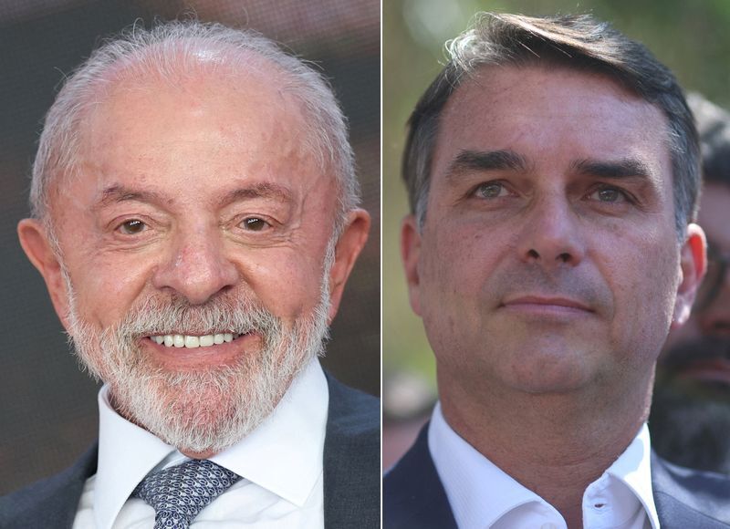 Image accompanying “Brazil’s Bolsonaro, Lula face off in first debate as supporters fill streets”