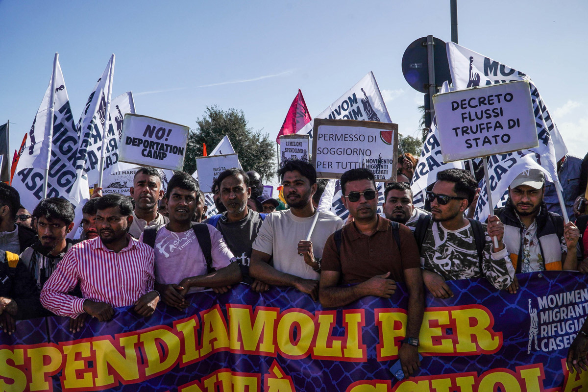 la protesta contro i cpr parte da castel volturno da Internazionale.it la protesta contro i cpr parte da castel volturno