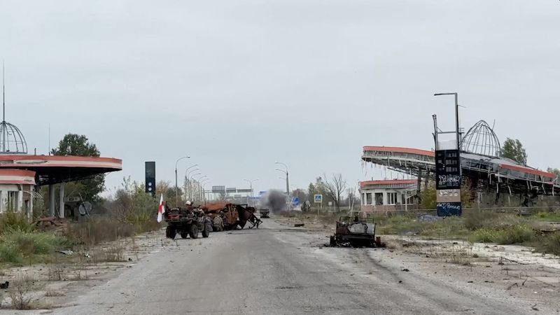 Residents of Russian-controlled Ukrainian town arrive in Belarus - Reuters